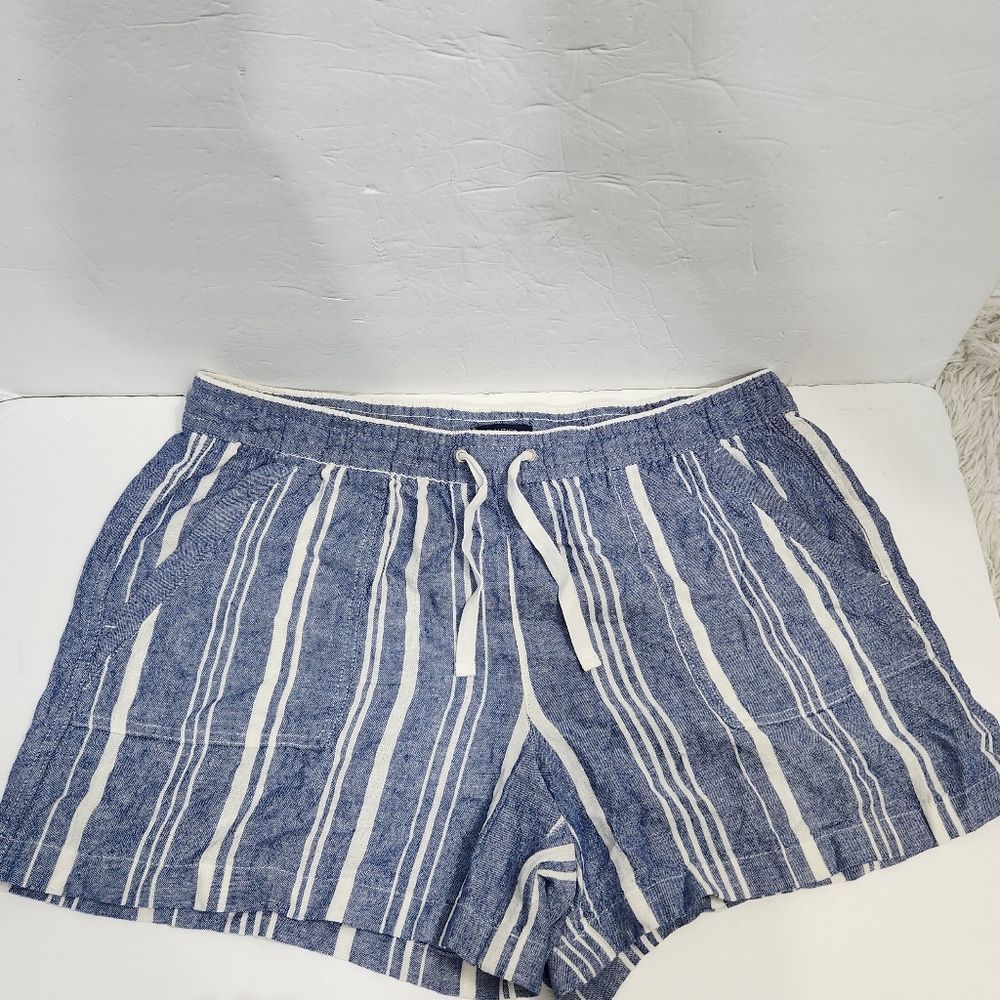 5x$25 Nautica linen blend stripe  5 " shorts size XL - Picture 4 of 11